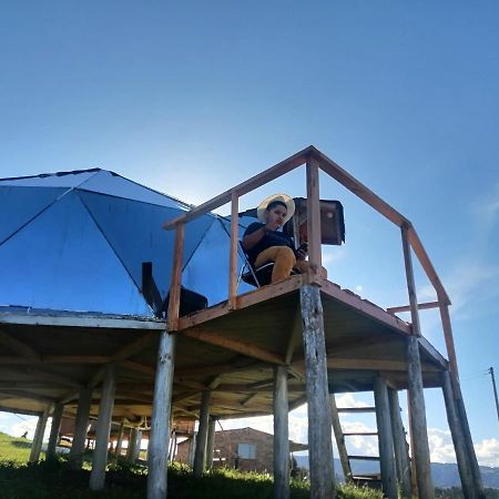 Cabanas El Mirador Del Tomine Guatavita Exterior foto