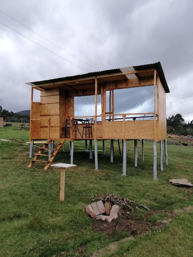 Cabanas El Mirador Del Tomine Guatavita Exterior foto