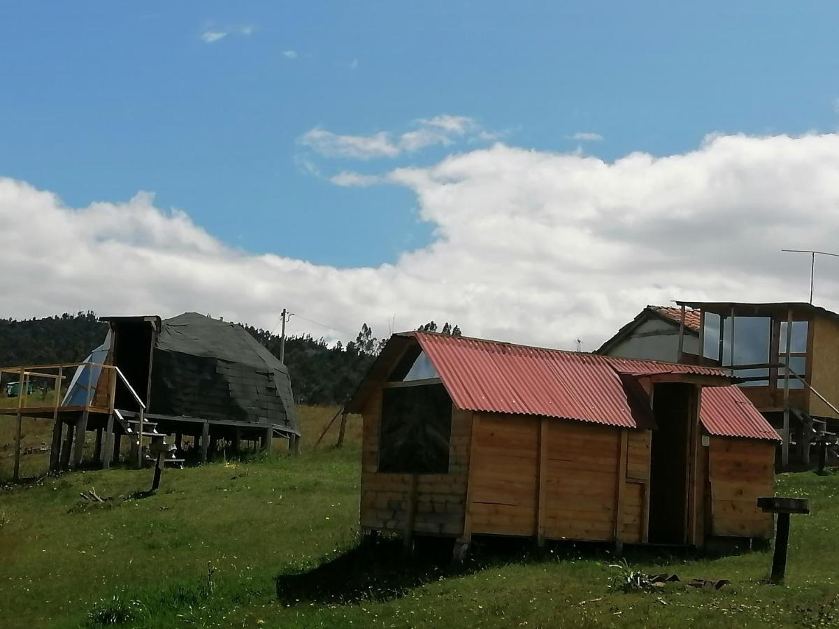 Cabanas El Mirador Del Tomine Guatavita Exterior foto